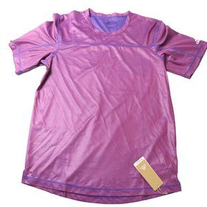 Men's adidas GL0429 Primeblue Tee, Scarlet Mel, Large